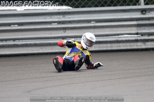 2010-05-08 Monza 0087 - La Roggia - Superstock 1000 - Free Practice - Marco Bussolotti - Honda CBR1000RR